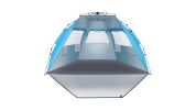 Fiberglass Pole O X ford Cloth Quick-Open Tent -Blue