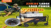 All-Terrain Collapsible Utility Wagon – 220 lb Capacity