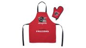 Offical NFL - Falcons Apron & BBQ Mitt Set
