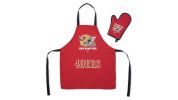Offical NFL - 49ERS Apron & BBQ Mitt Set