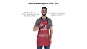 Offical NFL - 49ERS Apron & BBQ Mitt Set