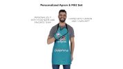 Offical NFL - Dolphins Apron & BBQ Mitt Set