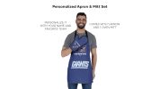 Offical NFL - NY Giants Apron & BBQ Mitt Set