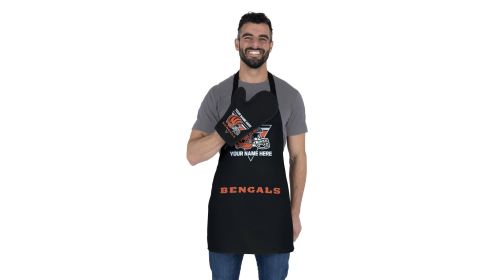 Offical NFL - Bengals Apron & BBQ Mitt Set