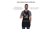 Offical NFL - Bengals Apron & BBQ Mitt Set