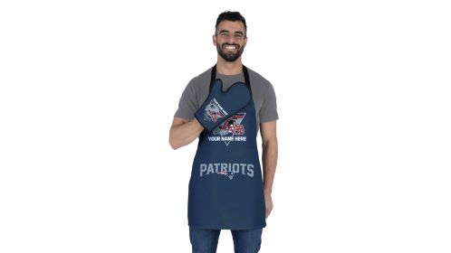 Offical NFL - Patriots Apron & BBQ Mitt Set