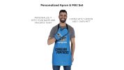 Offical NFL - Panthers Apron & BBQ Mitt Set