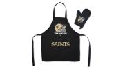 Offical NFL - Saints Apron & BBQ Mitt Set