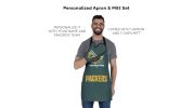 Offical NFL - Packers Apron & BBQ Mitt Set