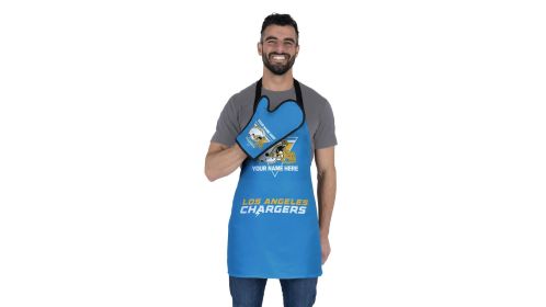 Offical NFL - Chargers Apron & BBQ Mitt Set