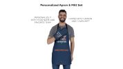 Offical NFL - Broncos Apron & BBQ Mitt Set