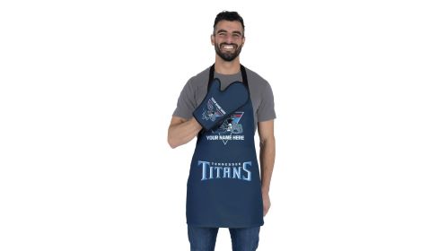 Offical NFL - Titans Apron & BBQ Mitt Set