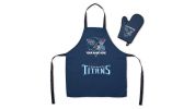 Offical NFL - Titans Apron & BBQ Mitt Set