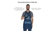Offical NFL - Titans Apron & BBQ Mitt Set