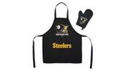 Offical NFL - Steelers Apron & BBQ Mitt Set
