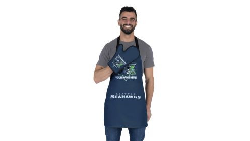 Offical NFL - Seahawks Apron & BBQ Mitt Set