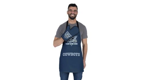 Offical NFL - Cowboys Apron & BBQ Mitt Set