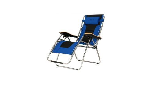 Oversize Folding Adjustable Padded Zero Gravity Lounge Chair