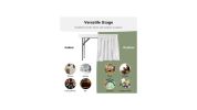 Plastic Party Ice Folding Table with Matching Skirt