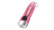 Small Mini Pocket LED Flashlight Torch Keychain Light Rechargeable Lamp BORUiT