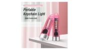 Small Mini Pocket LED Flashlight Torch Keychain Light Rechargeable Lamp BORUiT
