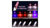 Small Mini Pocket LED Flashlight Torch Keychain Light Rechargeable Lamp BORUiT