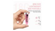 Small Mini Pocket LED Flashlight Torch Keychain Light Rechargeable Lamp BORUiT