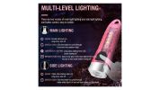 Small Mini Pocket LED Flashlight Torch Keychain Light Rechargeable Lamp BORUiT