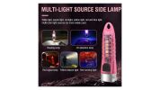Small Mini Pocket LED Flashlight Torch Keychain Light Rechargeable Lamp BORUiT