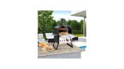 2-Layer Pizza Oven with Removable Cooking Rack 