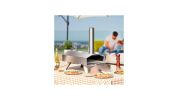 Portable Stainless Steel Outdoor Pizza Oven with 12 Inch Pizza Stone