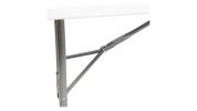 Outdoor Courtyard Foldable Long Table