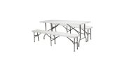Outdoor Courtyard Foldable Long Table