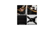 Camping Chair with Footrest and Carry Bag for Lounge Comfort