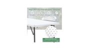 Height Adjustable Folding Table for Camping and Outdoor Events