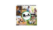 Outdoor Folding Camping Chairs and Table Set with Carrying Bag