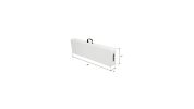 Courtyard Foldable Bench for Outdoor Use - 6FT