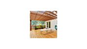 Courtyard Foldable Bench for Outdoor Use - 6FT