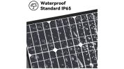 GOFORT 100W 18V Portable Solar Panel Foldable Solar Charger with 5V USB QC 3