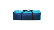 Camping Tent 6 Persons Blue and Light Blue