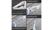 Heavy Duty Multitool | Military Grade Stainless Steel Frame;  Deep Profile