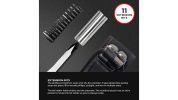 Heavy Duty Multitool | Military Grade Stainless Steel Frame;  Deep Profile