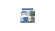 Wide Foldable Camping Cot with Carry Bag-Blue - Color: Blue