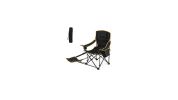 Folding Camping Chair with Footrest Camping Lounge Chair with Carry