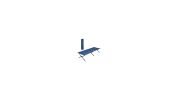 Adults Kids Folding Camping Cot-Blue - Color Blue