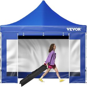 VEVOR Pop Up Canopy Tent 10 x 10 FT Outdoor Patio Gazebo Tent with Removable