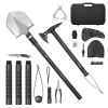 Survival Shovel Survival Axe 28-in-1 Camping Folding Shovels with Hatchet
