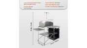 VEVOR Camping Kitchen Table
