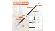 Survival Shovel Survival Axe 28-in-1 Camping Folding Shovels with Hatchet