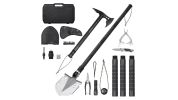 Survival Shovel Survival Axe 28-in-1 Camping Folding Shovels with Hatchet